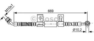 Pidurivoolik Bosch, 1 tk hind ja info | Lisaseadmed | kaup24.ee