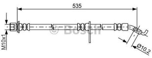 Тормозной шланг BOSCH 1987481774 1987481773 цена и информация | Дополнительные принадлежности | kaup24.ee