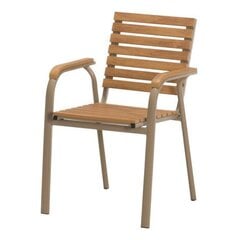 Садовый стул Aatrium Rodos, коричневый цена и информация | Садовые стулья, кресла, пуфы | kaup24.ee