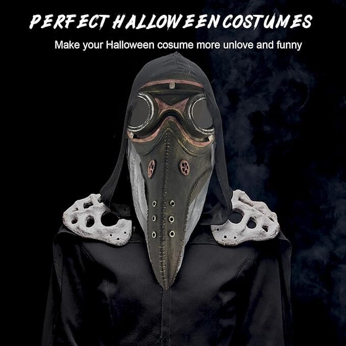 Halloweeni linnumask Steampunk hind ja info | Karnevali kostüümid | kaup24.ee