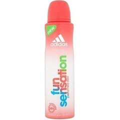 Spreideodorant Adidas Fun Sensation naistele 150 ml hind ja info | Lõhnastatud kosmeetika naistele | kaup24.ee