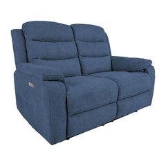 Diivan-recliner Home4you Mimi, 153x93x102 cm, sinine hind ja info | Diivanid ja diivanvoodid | kaup24.ee