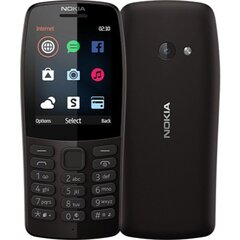 Nokia 210 Dual SIM Black цена и информация | Мобильные телефоны | kaup24.ee