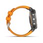 Garmin fēnix® 5 Plus Sapphire Titanium/Ember Orange hind ja info | Nutikellad (smartwatch) | kaup24.ee