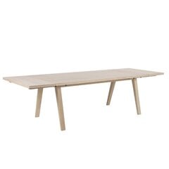 Стол A-Line, 200x95 см, цвет дуба цена и информация | Кухонные и обеденные столы | kaup24.ee