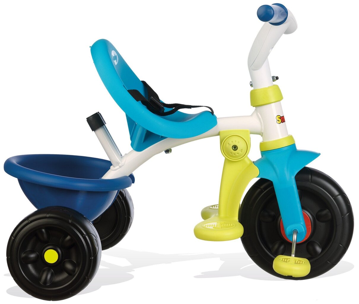 Lükatav kolmerattaline Smoby Be Fun Blue hind ja info | Kolmerattalised jalgrattad | kaup24.ee