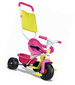 Lükatav kolmerattaline Smoby Be Fun Pink Comfort цена и информация | Kolmerattalised jalgrattad | kaup24.ee