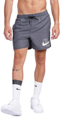 Nike Ujumisšortsid Logo Solid 5""In Short Gray NESSA566 018 hind ja info | Ujumispüksid, shortsid | kaup24.ee