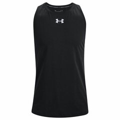 Баскетбольная футболка Under Armour Cotton Tank Чёрный Разноцветный цена и информация | Мужская спортивная одежда | kaup24.ee