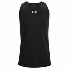 Баскетбольная футболка Under Armour Cotton Tank Чёрный Разноцветный цена и информация | Мужская спортивная одежда | kaup24.ee