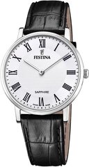 Festina F20012/2 Men's Black Swiss Made Watch B085WZJ9ZB hind ja info | Meeste käekellad | kaup24.ee