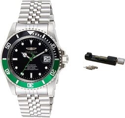 Invicta Pro Diver 29177 meestekell, 42 mm+Watch Steel Band Tool IT001 koos kellariistaga B0B1VHVK85 hind ja info | Meeste käekellad | kaup24.ee