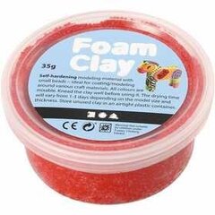 Шариковый моделин Foam Clay красный, 35 г цена и информация | Принадлежности для рисования, лепки | kaup24.ee