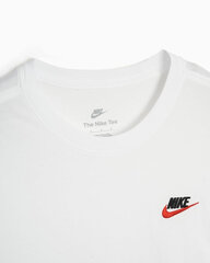 Nike Футболки M Nsw Club Tee White AR4997 100 AR4997 100/M цена и информация | Мужские толстовки | kaup24.ee