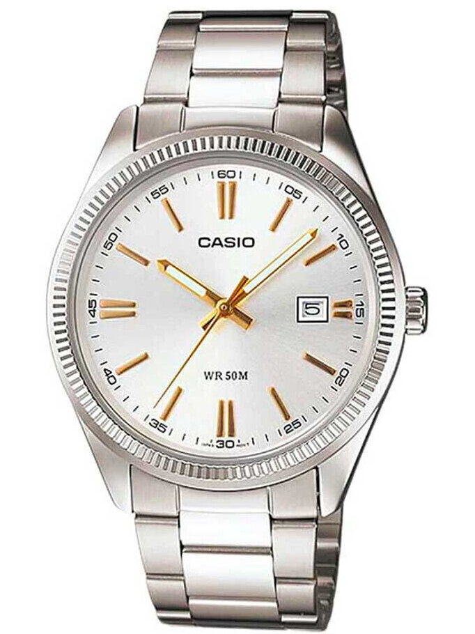 Kell meestele CASIO MTP-1302D-7A2VDF (zd072a) + kasti TAY3886 цена и информация | Meeste käekellad | kaup24.ee