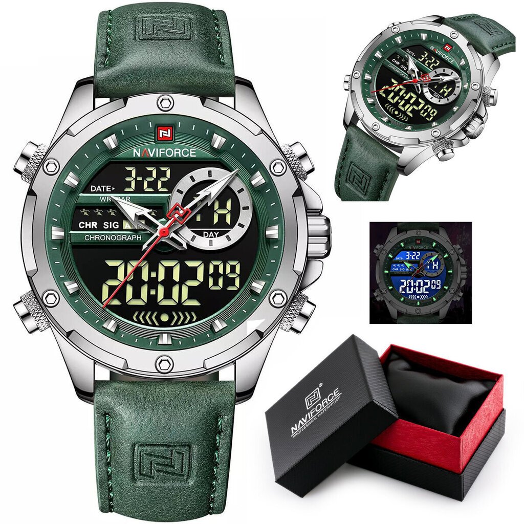 Käekell meestele Naviforce NF9208-Chronograf hind ja info | Meeste käekellad | kaup24.ee