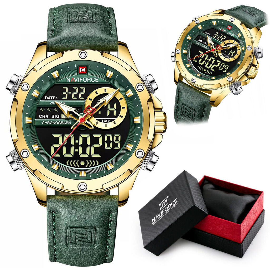 Käekell meestele Naviforce NF9208- Chronograph (zn129e) + karp TAY27150 цена и информация | Meeste käekellad | kaup24.ee