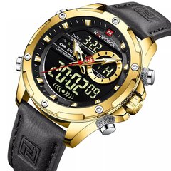 Часы для мужчин NAVIFORCE NF9208- CHRONOGRAF (zn129f) + коробка TAY27151 цена и информация | Мужские часы | kaup24.ee