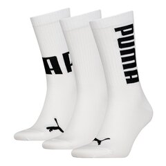 Носки PUMA UNISEX BIG LOGO CREW 3P 938387018720245568777 цена и информация | Мужские носки | kaup24.ee