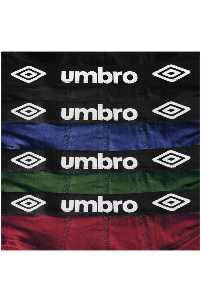 Meeste aluspüksid Umbro, puuvillased, komplekt, 8 tükki, suurus M BM205_0196_MIX4_M hind ja info | Meeste aluspesu | kaup24.ee