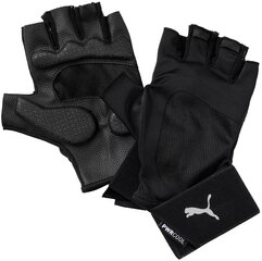 Puma Тренировочные Перчатки TR Ess Gloves Premium Black 041467 01 041467 01/L цена и информация | Мужские шарфы, шапки, перчатки | kaup24.ee