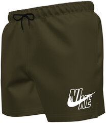 Nike Шорты Для Купания Logo Solid 5""In Short Khaki NESSA566 240 NESSA566 240/2XL цена и информация | Плавки, плавательные шорты | kaup24.ee