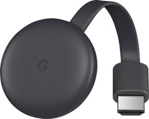Google Chromecast 3 AMZ GA00439-US цена и информация | Мультимедийные проигрыватели | kaup24.ee
