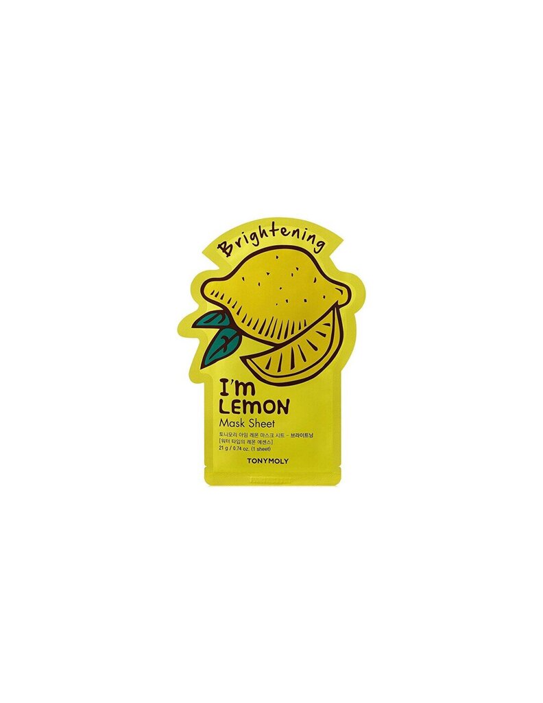 Helendav lehtmask näole Tony Moly Lemon, 1 tk hind ja info | Näomaskid, silmamaskid | kaup24.ee