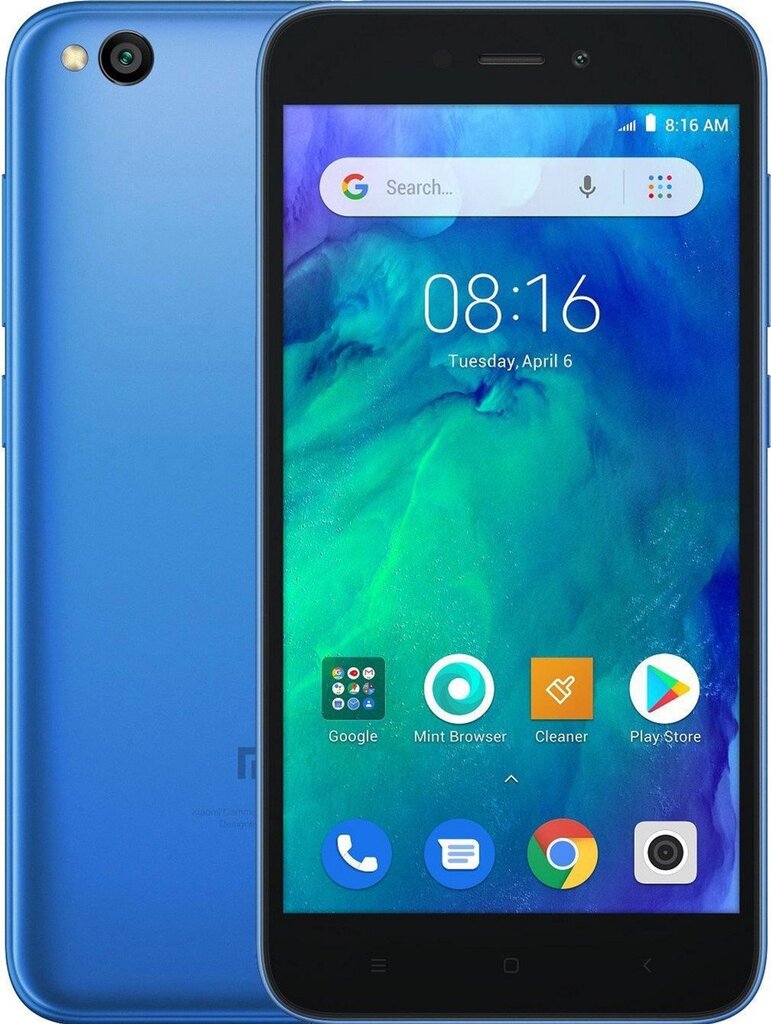 Xiaomi Redmi GO Blue hind ja info | Telefonid | kaup24.ee