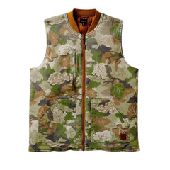 Meeste Brixton Abraham Builders Reversible Vest varrukateta Vest цена и информация | Мужские пиджаки | kaup24.ee