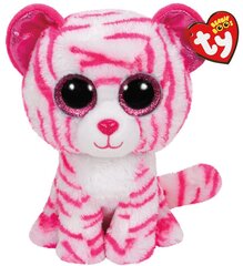 Plüüsist mänguasi Ty Beanie Boos ASIA-valge/roosa tiiger, 15 cm hind ja info | Pehmed mänguasjad | kaup24.ee