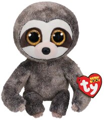 Плюшевая игрушка TY Beanie Boos DANGLER серый ленивец, 23 см, 36417 цена и информация | Плюшевые | kaup24.ee