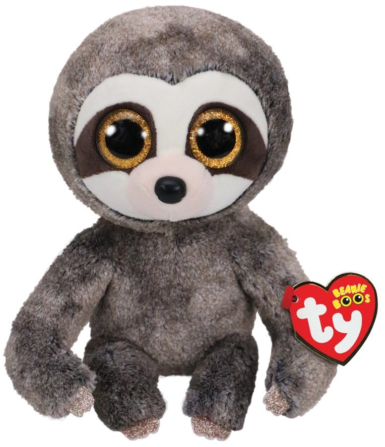 Plüüsist mänguasi TY Beanie Boos DANGLER hall laiskloom 23 cm, 36417 цена и информация | Pehmed mänguasjad | kaup24.ee