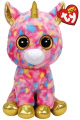 Plüüsist mänguasi TY Beanie Boos FANTASIA, roosa/kuldne ükssarvik, 40 cm, 36819 hind ja info | TY Lapsed ja imikud | kaup24.ee