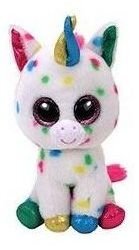 Plüüsist mänguasi TY Beanie Boos HARMONIE, värviline ükssarvik, 23 cm, 37266 hind ja info | Pehmed mänguasjad | kaup24.ee