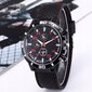 MALE WATCH Sport kvarts punane SILICON käevõru mugavaks JU12-red-black hind ja info | Meeste käekellad | kaup24.ee