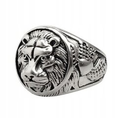 LION'S SIGNAL CIRCLE Power Masculinity AMULET 151 151 hind ja info | Meeste ehted | kaup24.ee