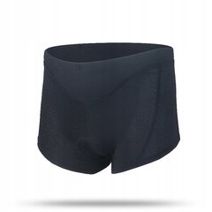 BIKE SHORTS Boxer Shorts Gel Pad XXL S25-XXL-BLACK hind ja info | Meeste spordiriided | kaup24.ee