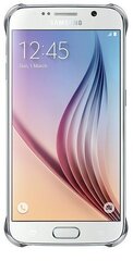Samsung EF-QG920BSE Супер Тонкий Чехол-крышка G920 Galaxy S6 Прозрачный/Серебристый (EU Blister) цена и информация | Чехлы для телефонов | kaup24.ee