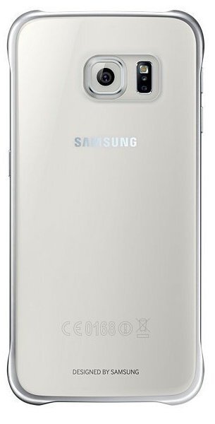 Samsung EF-QG920BSE Super Slim Back Case G920 Galaxy S6 Clear/Silver (EU Blister) hind ja info | Telefoni kaaned, ümbrised | kaup24.ee