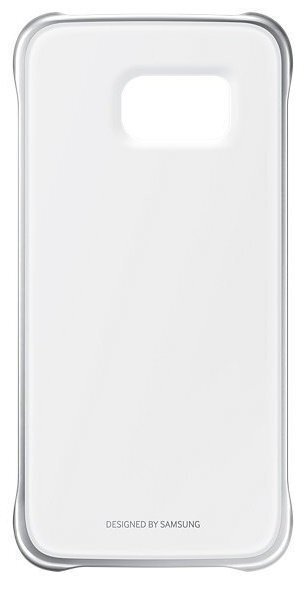 Samsung EF-QG920BSE Super Slim Back Case G920 Galaxy S6 Clear/Silver (EU Blister) hind ja info | Telefoni kaaned, ümbrised | kaup24.ee