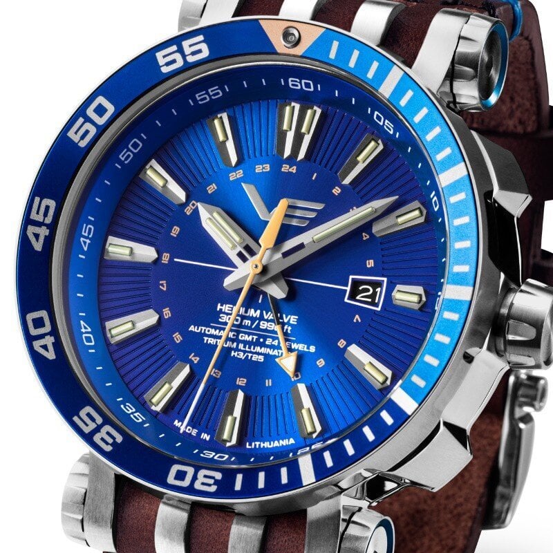 Vostok Europe Energia Rocket GMT NH34-575A716 NH34A-575A716 hind ja info | Meeste käekellad | kaup24.ee