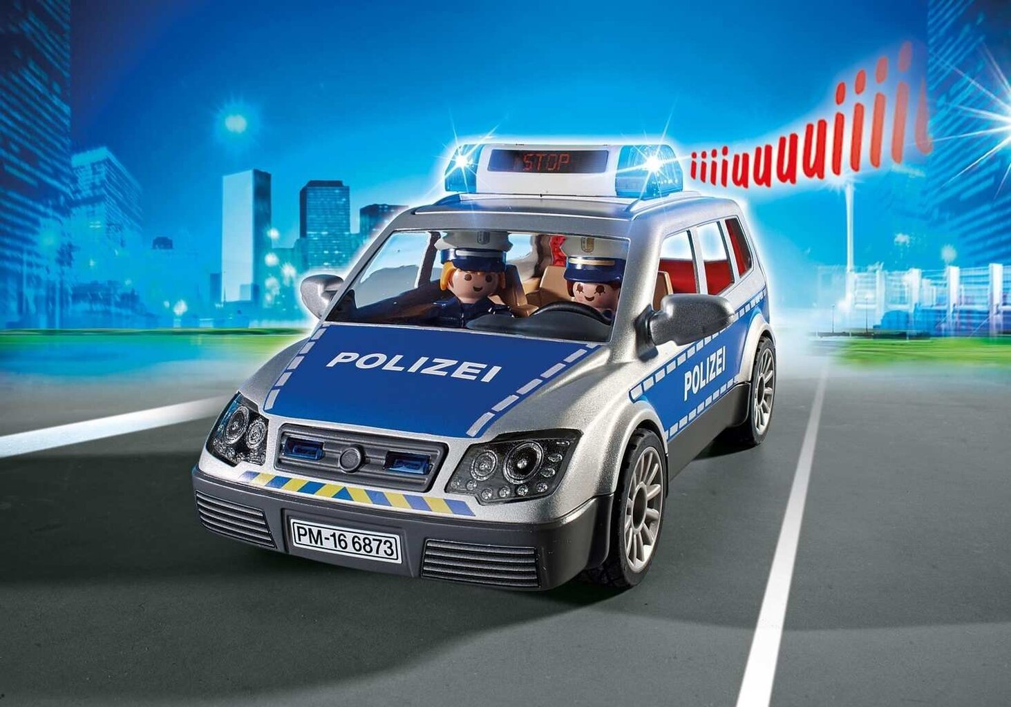 6873 PLAYMOBIL® City Action Politsei automudel цена и информация | Klotsid ja konstruktorid | kaup24.ee