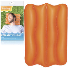 Надувная подушка Bestway, 38x25x5, оранжевая цена и информация | Надувные и пляжные товары | kaup24.ee