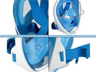 маска для подводного плавания, синяя цена и информация | Маски для дайвинга | kaup24.ee