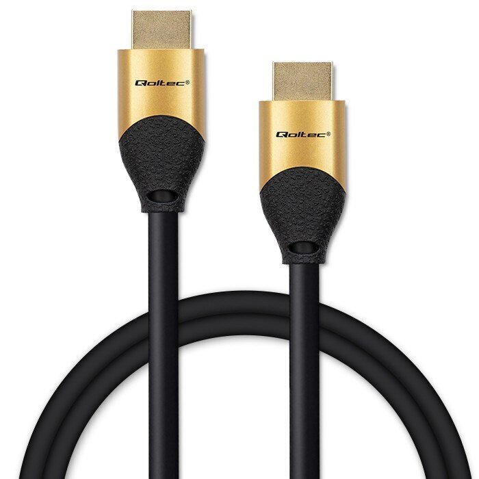 Qoltec HDMI, 1 m hind ja info | Kaablid ja juhtmed | kaup24.ee