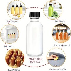 Стеклянные бутылки Tech Zone 12 шт 60 мл цена и информация | Столовые и кухонные приборы | kaup24.ee
