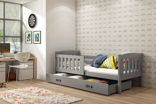 Детская кроватка BMS97PP, 90x200 см, серый цена и информация | Детские кровати | kaup24.ee