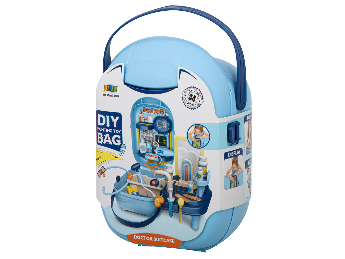 Arsti komplekti kohver, ikoon hind ja info | Tüdrukute mänguasjad | kaup24.ee