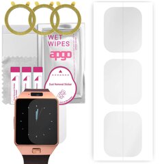 Apgo Hydrogel Screen Protector, 3tk hind ja info | Nutikellade ja nutivõrude tarvikud | kaup24.ee